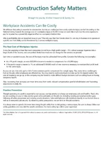 Anchor Construction Safety Matters